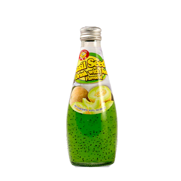 Honey Bee Basil Seed Melon Flavor 290ml (Thailand)
