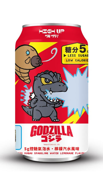 High Up Godzilla Lemon Soda 330ml (Taiwan)