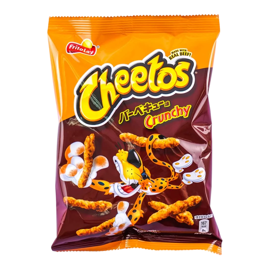 Cheetos Crunchy BBQ Flavor 70g (Japan)