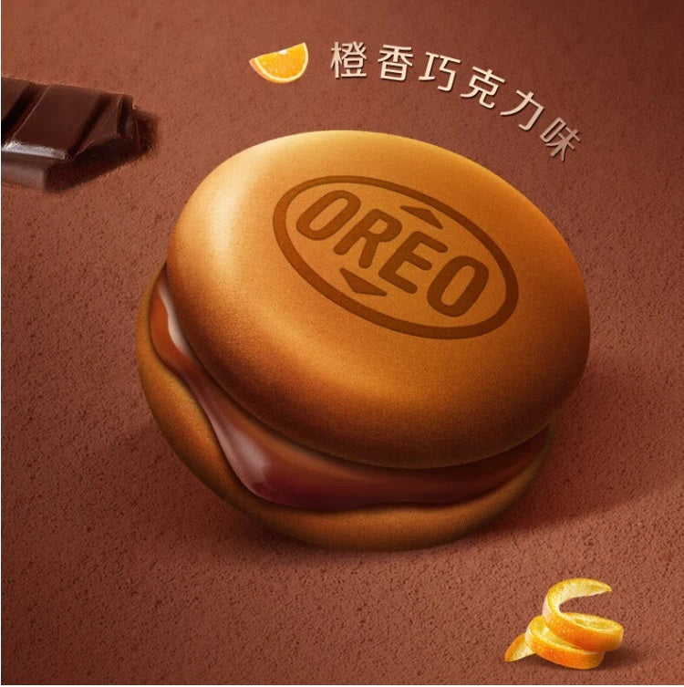 Oreo-Cocoa Cloud Cake Orange Chocolate Flavor 88g (China)