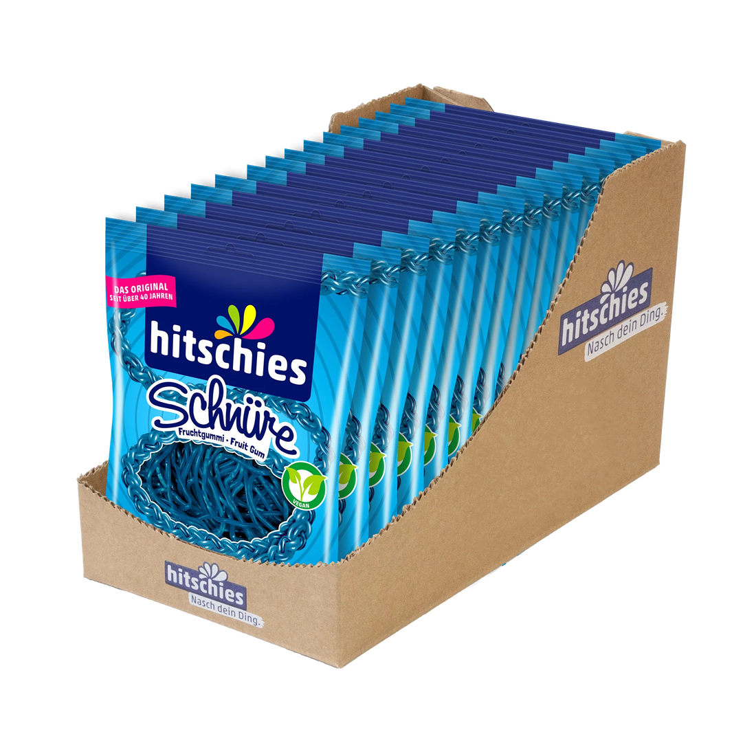 Hitschies Schnure Blue Fruit Strings 125g (Germany)