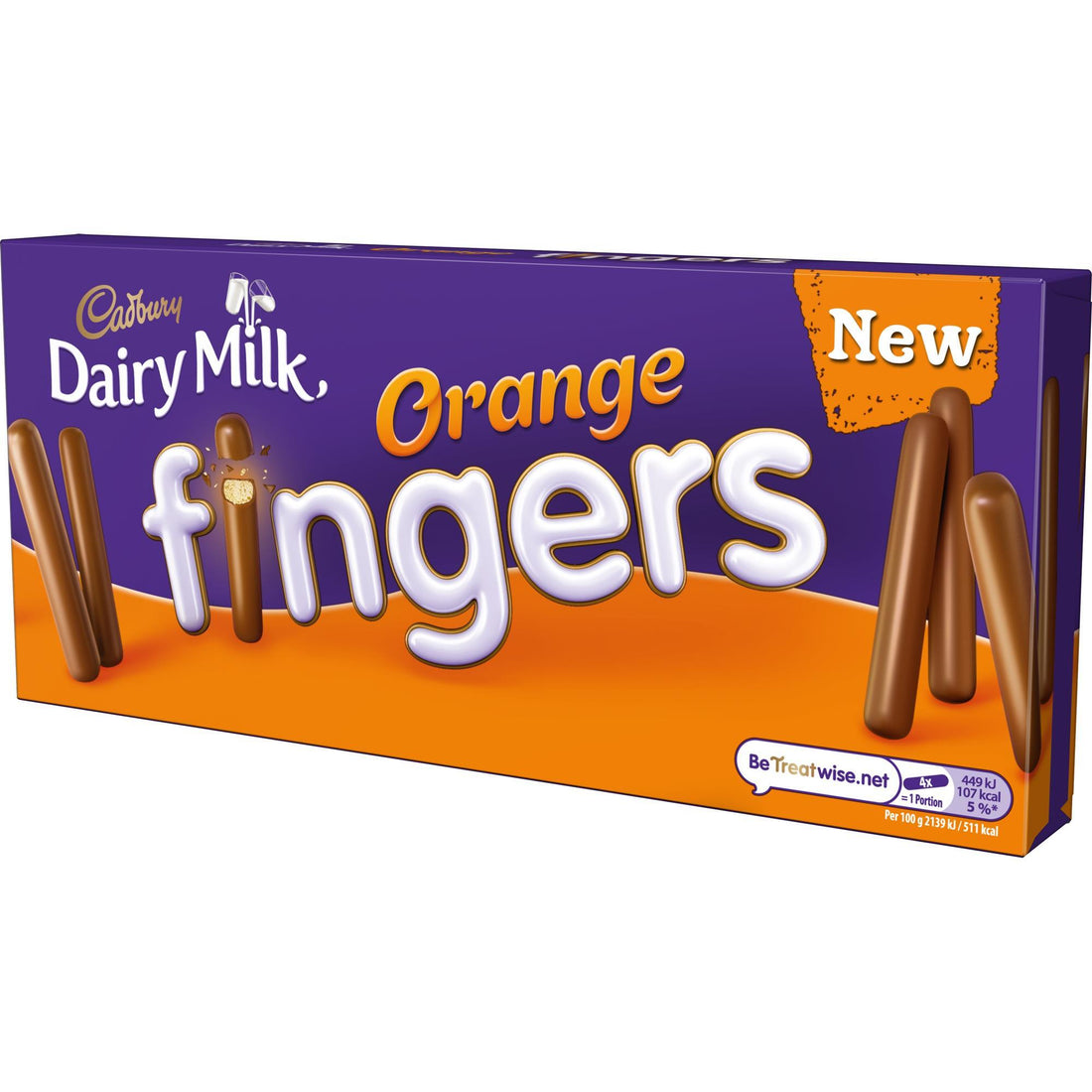 Cadbury Orange Fingers (UK)