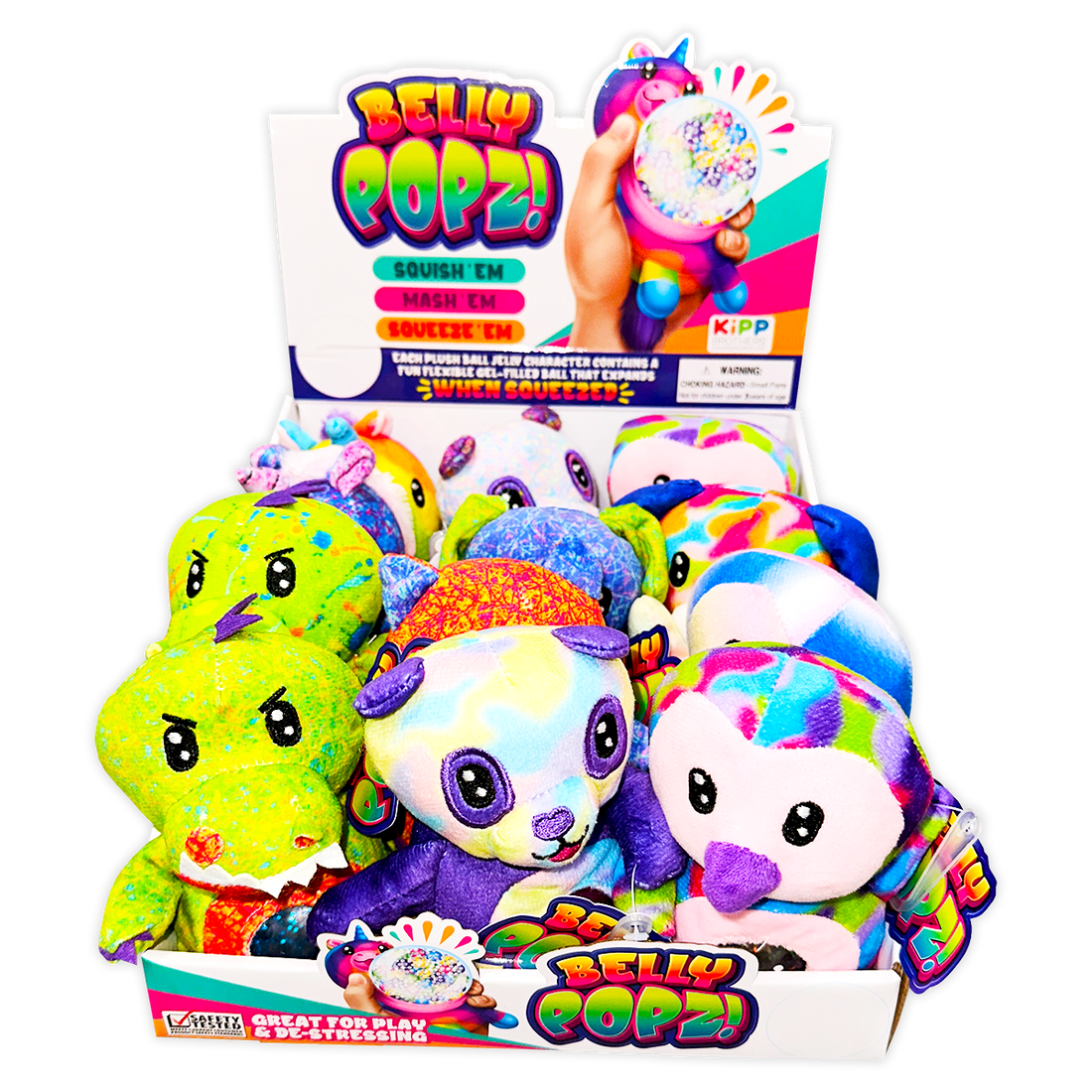 Belly Popz Plush Toy - 12 Pieces Per Display 23752