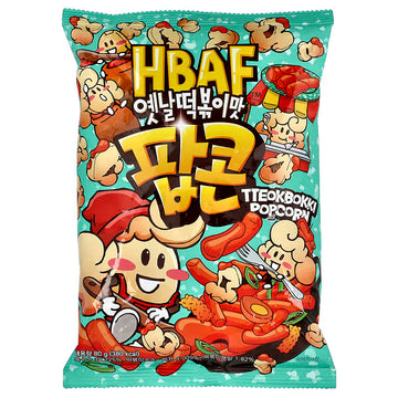 HBAF Tteokbokki Popcorn 80g (Korea)