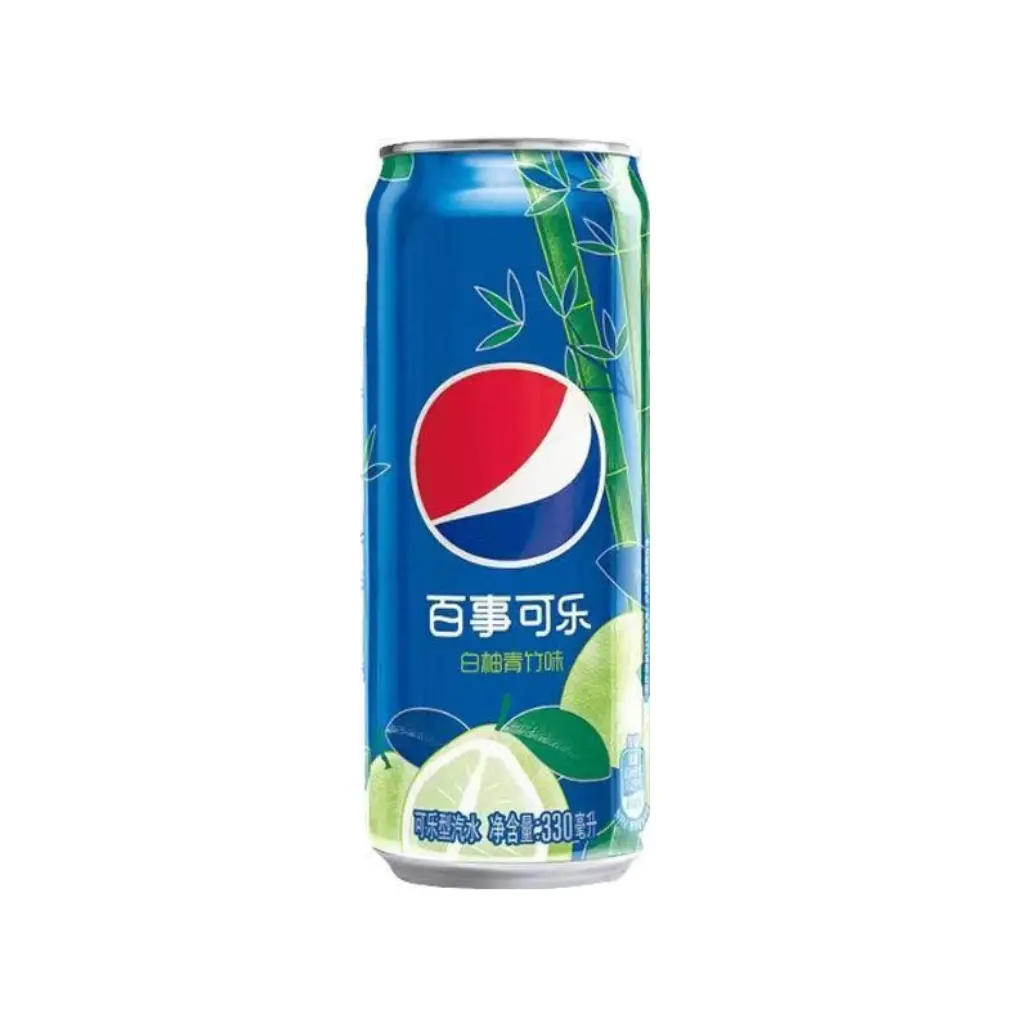 Pepsi Pomelo & Bamboo Flavor 330mL Can (China)