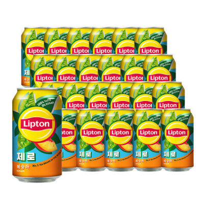 Lipton Zero Peach Ice Tea 355ml (Korea)