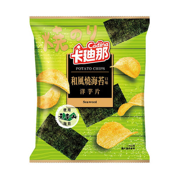 L.H. Cadina Chips Roast Seaweed 115g (Taiwan)