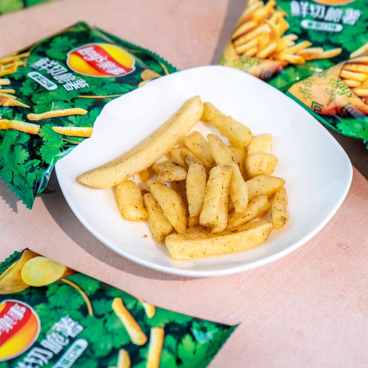 Lays Chips Coriander Flavor 72g (Taiwan)