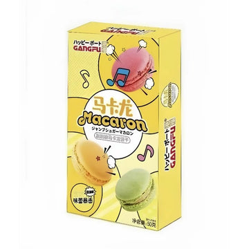 Macaron Popping Candy Creamy Biscuit 50g (China)
