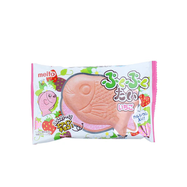 Meito Strawberry Chocolate Flavor Taiyaki 16.5g