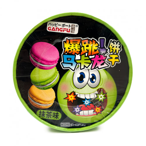 Gangfu Matcha Flavor Macaron 80g (China)