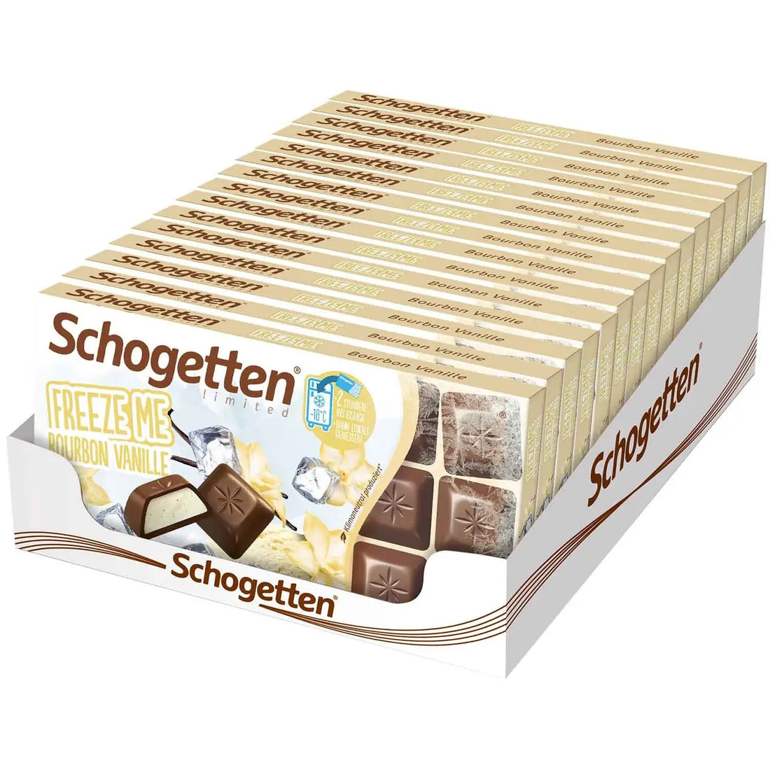 Schogetten Bourbon Vanilla Flavor Freeze Me Edition 15x100g (Germany)