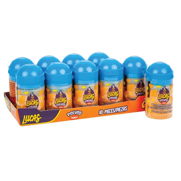 Lucas Polvos Mango Powder Candy 10pck x 20g Mexico