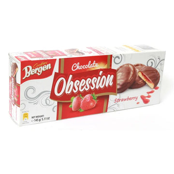 Bergen Cookies - Strawberry Jelly 128g (Europe)