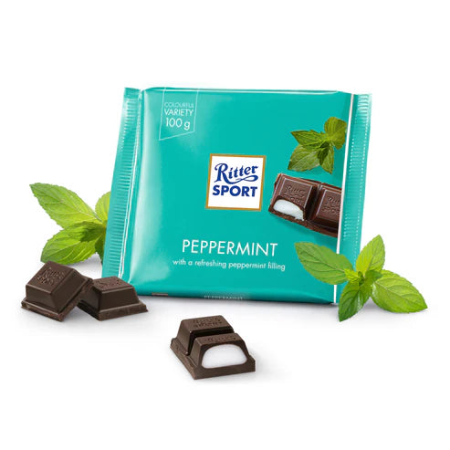 Ritter Sport Dark Peppermint 100g (Germany)