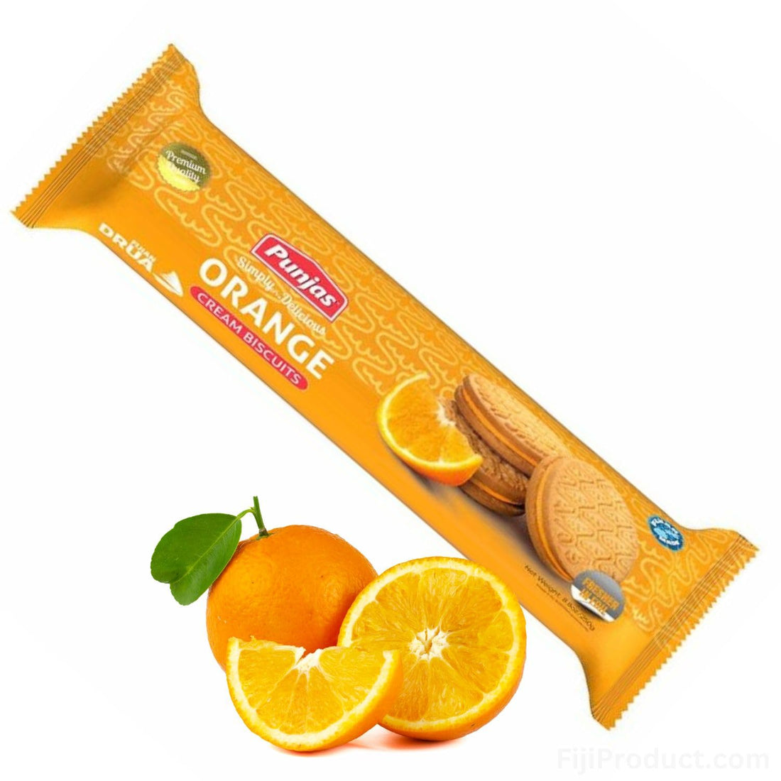 Punjas Orange Cream Biscuit (Fiji)