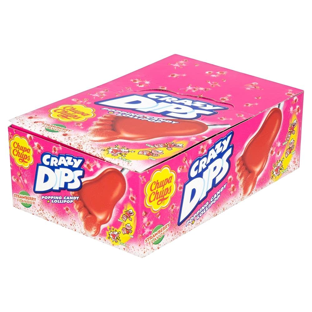 Chupa Chups Crazy Dip Strawberry (Spain)