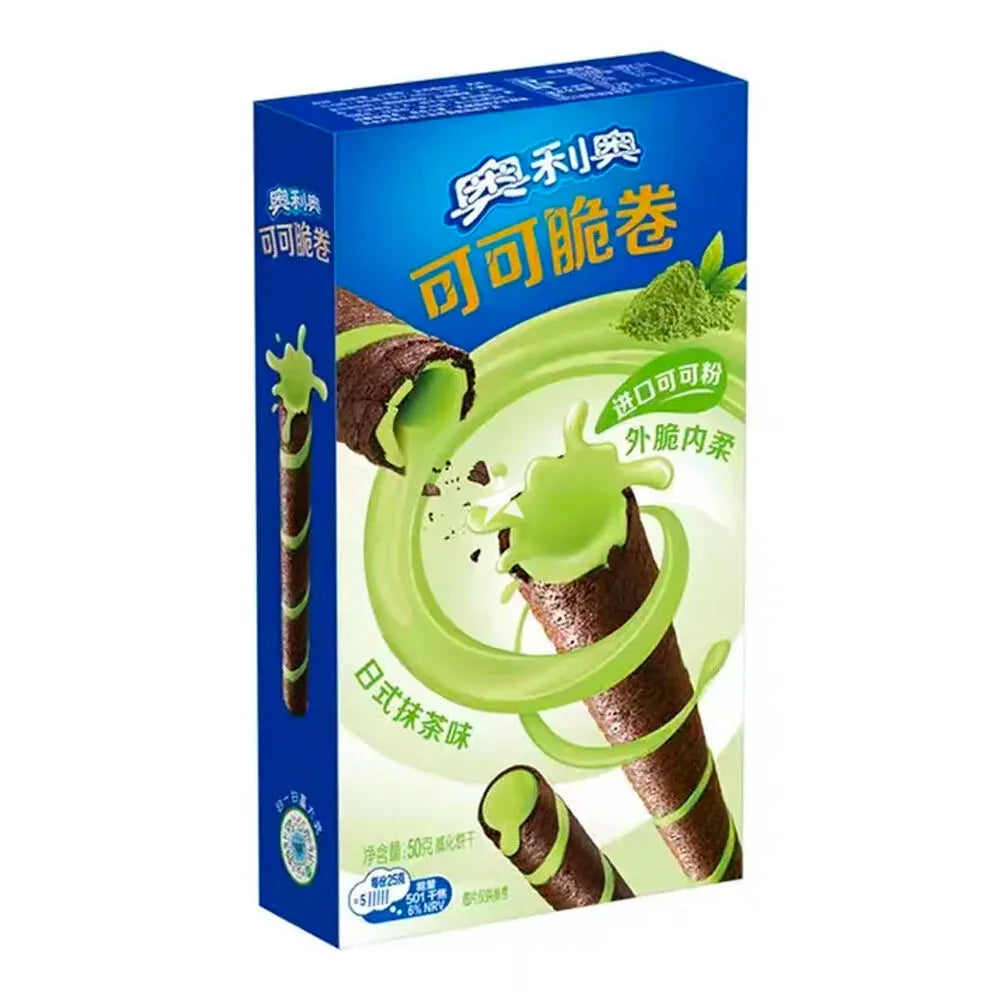 Oreo Wafer Rolls Japanese Matcha Flavor (China)