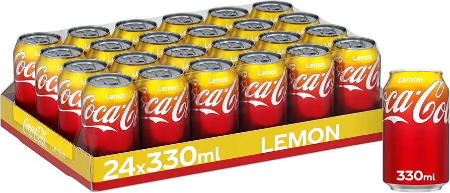 Coca Cola Lemon 330ml (UK)