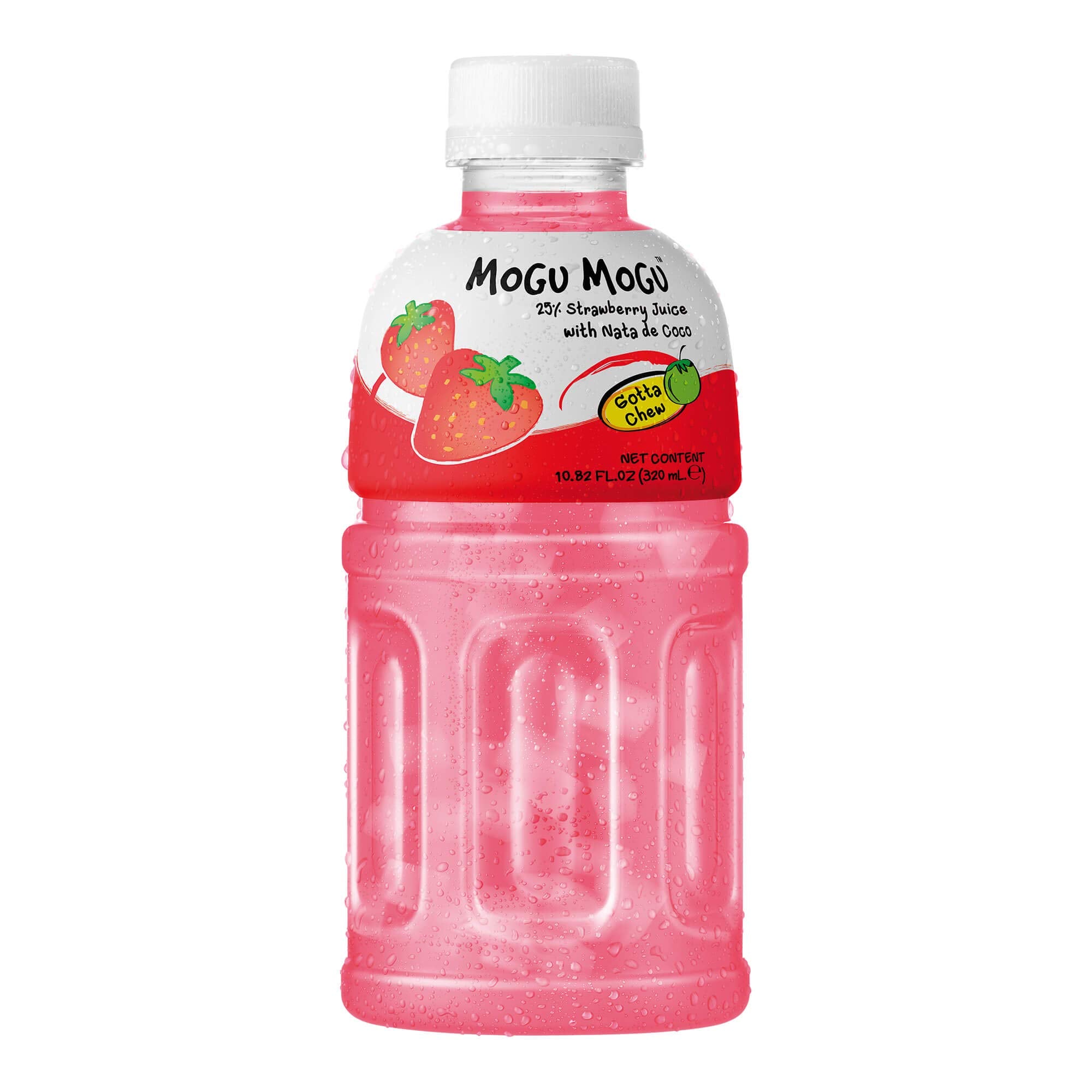 Mogu Strawberry Nata de Coco 320ml (6 pack)