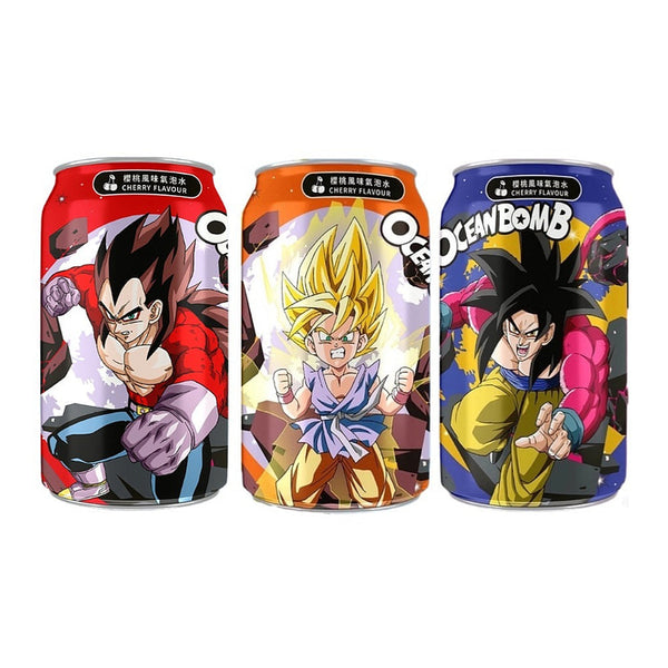Ocean Bomb - Dragon Ball GT Cherry Soda Wanted Poster Edition 330ml (T