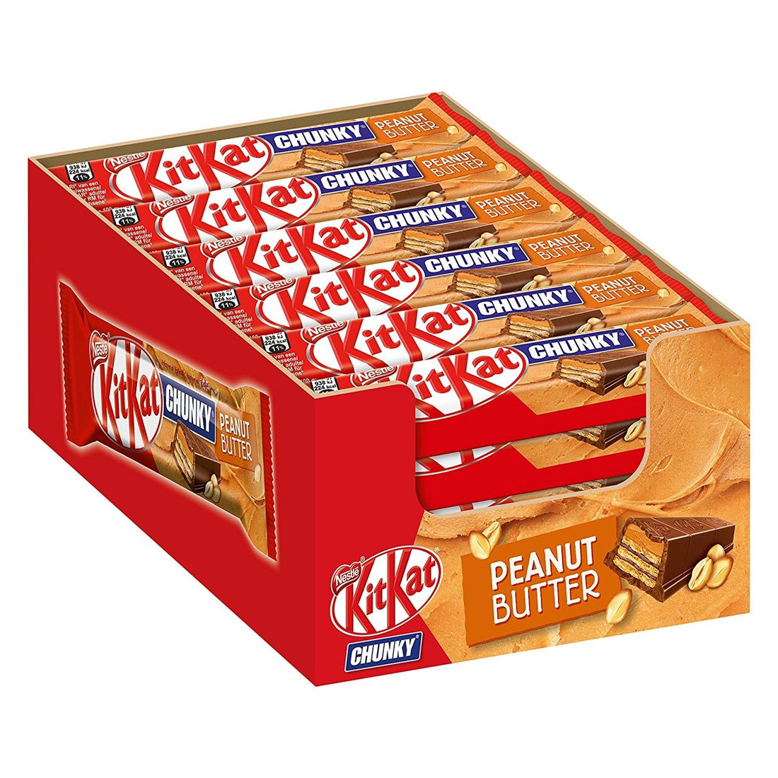KitKat Chunky Peanut Butter 24pck x 42g (UK)
