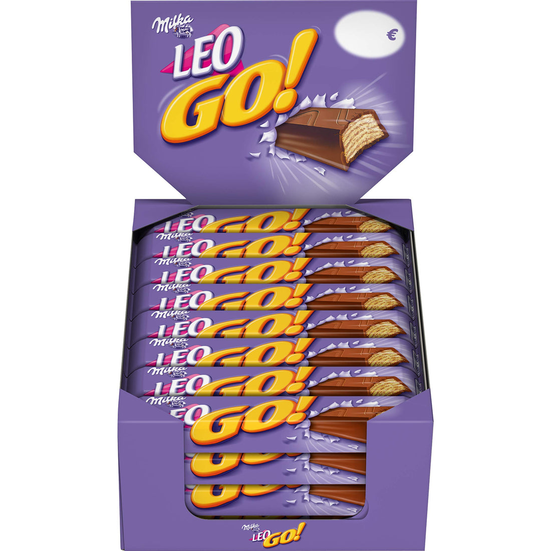 Milka Leo Go! Chocolate Wafer 48g (EU)