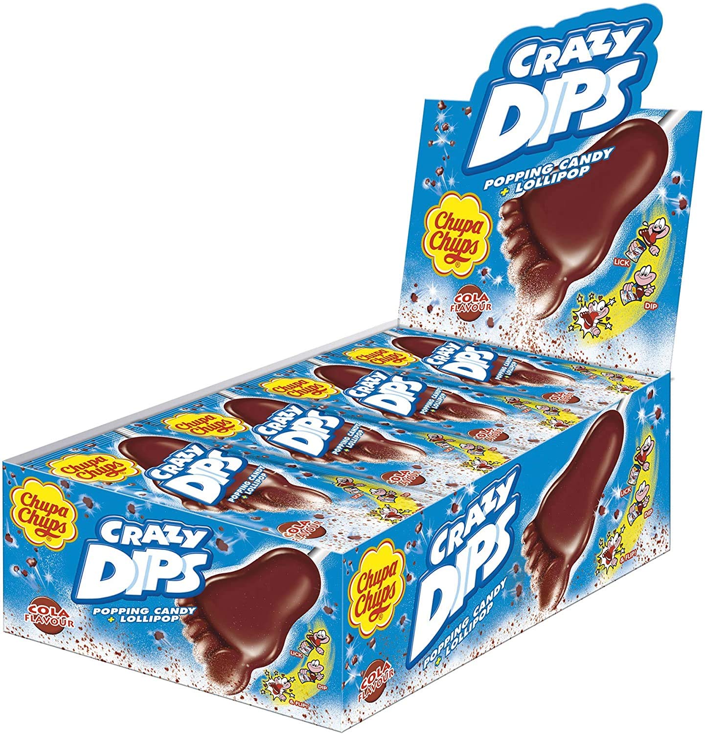 Chupa Chups Crazy Dip Cola 24pck (Netherlands)