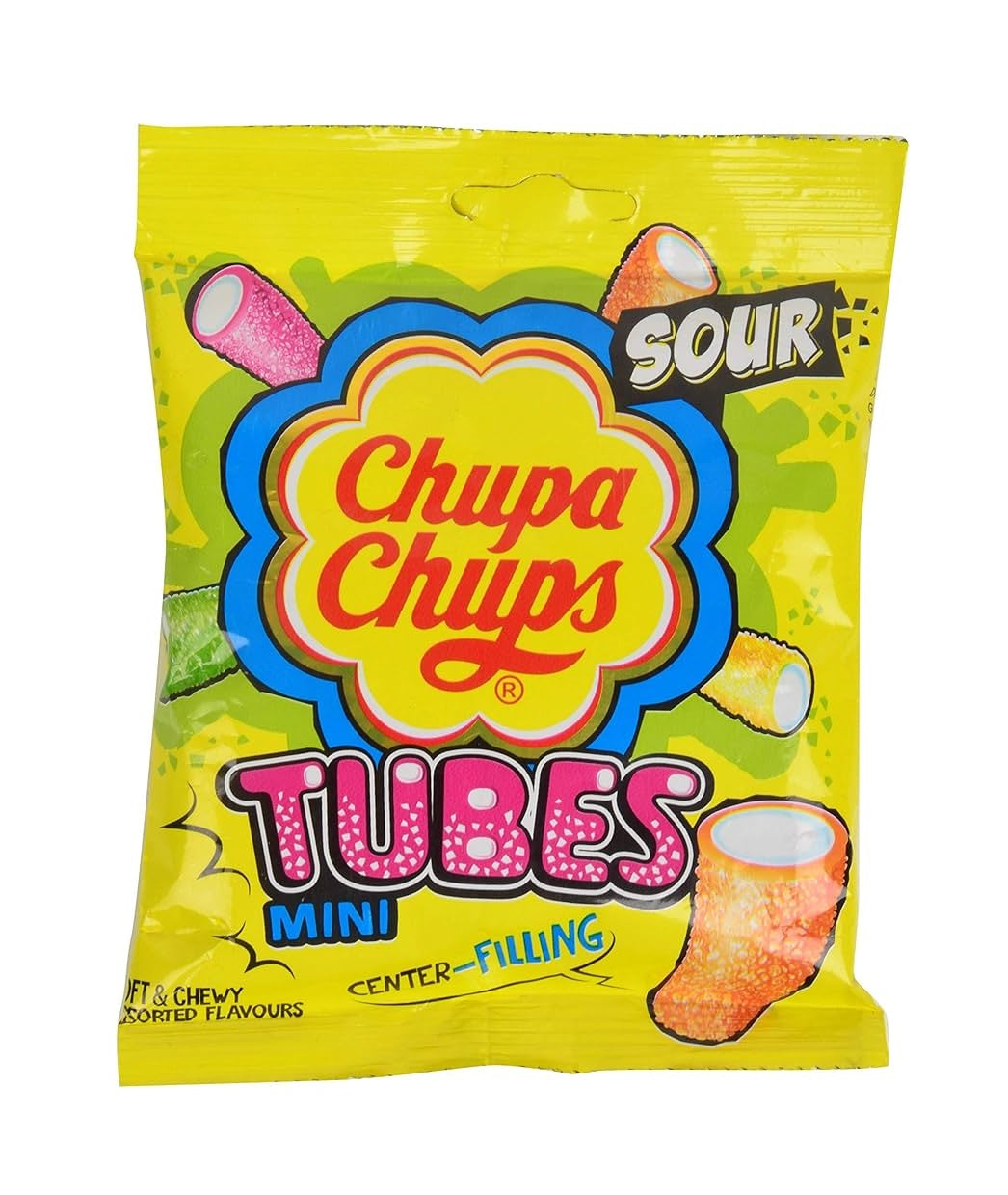 Chupa Chups Mini Sour Tubes 20Pck