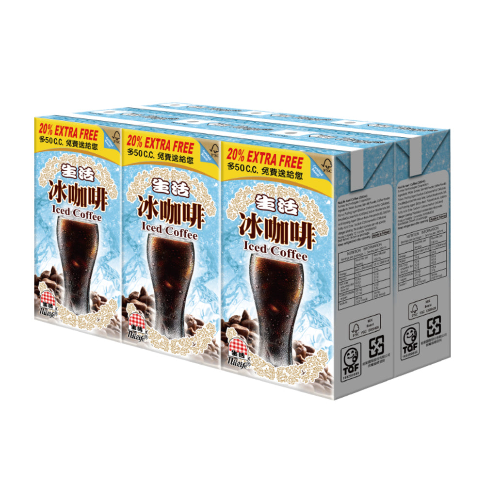 NuLife Iced Coffee 300ml x 6pck (Taiwan)