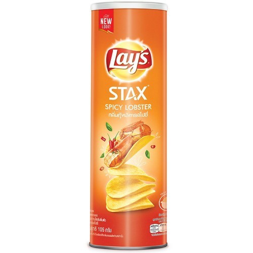 Lays Stax Spicy Lobster 100g (Vietnam)
