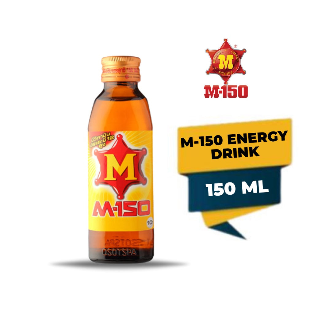 M-150 Energy Drink 150ml Glass (Thailand)