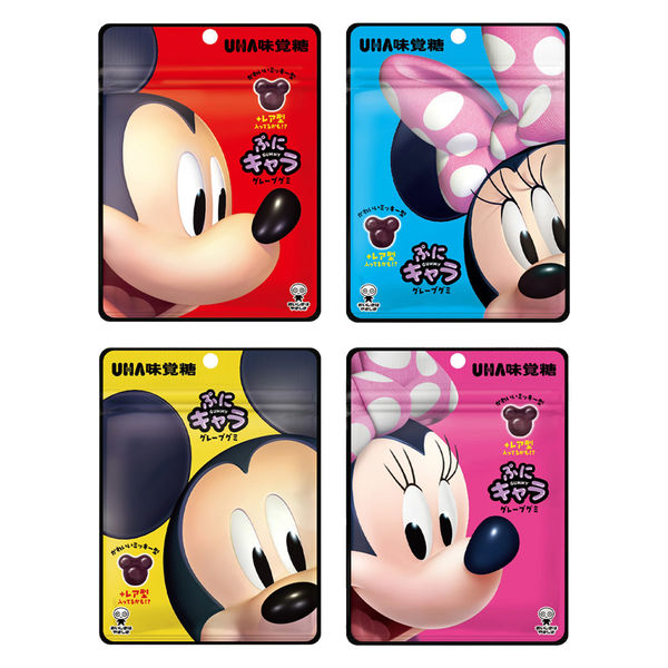 UHA Disney Character Shaped Gummy 10 Pack x 40g (Japan)