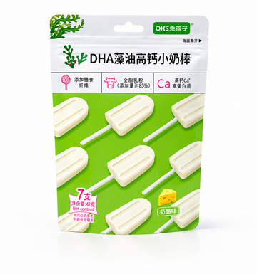 OML Algae Oil Milk Stick Candy (China)