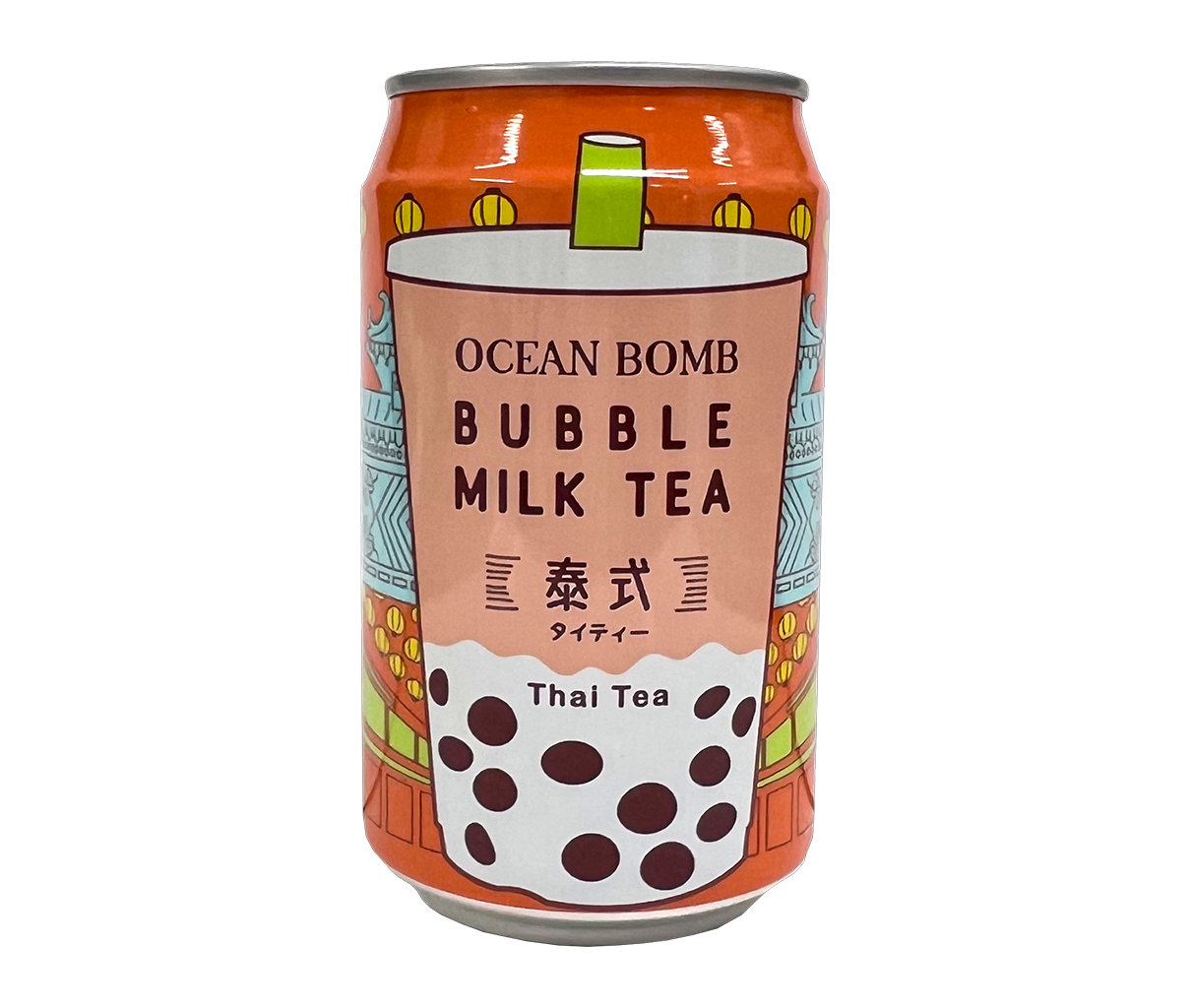 Ocean Bomb Thai Bubble Milk Tea 315ml (Taiwan)