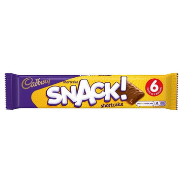 Cadbury Snack Shortcake Chocolate Biscuit 6 pack (UK)