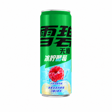 Sprite Zero Sugar Ice Raspberry Lemon Flavor Can 330ml (China)
