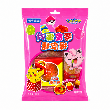 Leda-Pokemon Gummy Candy Snack Party 73g (China)