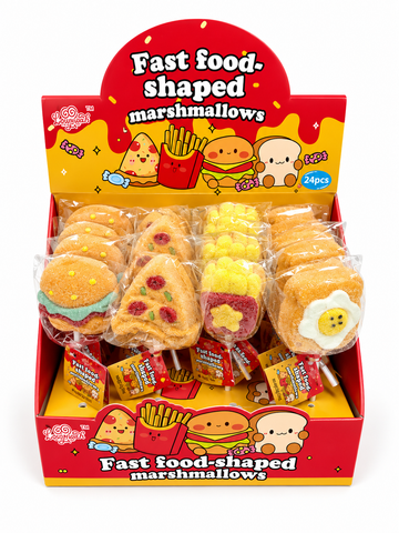 Lollipunch Fast Food Shaped Marshmallow Pops (China)