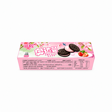 Gangfu Odaman Sandwich Biscuit Strawberry Flavor 95g (China)