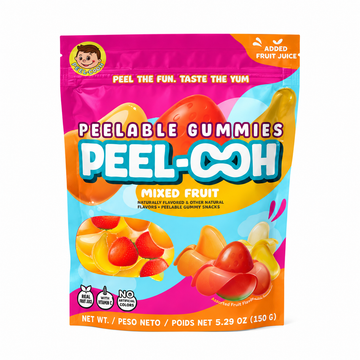 Peel-ooh Mixed Fruit Flavor Gummy 150g (China)