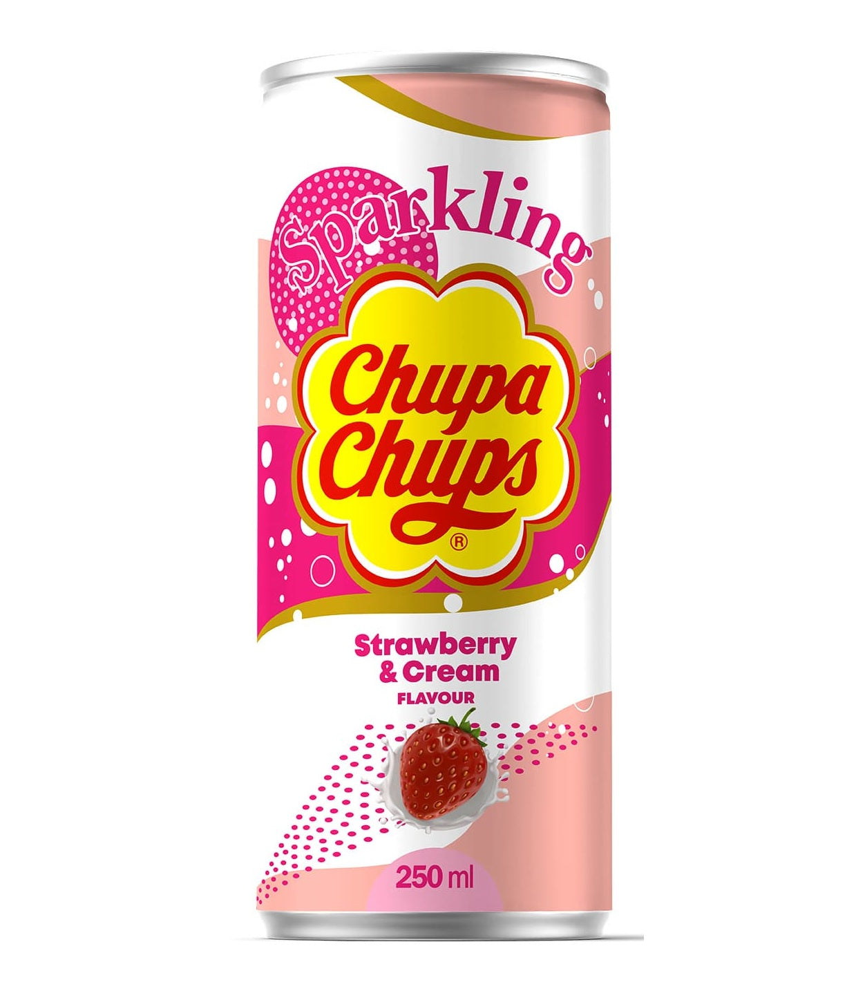 Chupa Chups Sparkling Strawberry Cream 250ml (Korea)