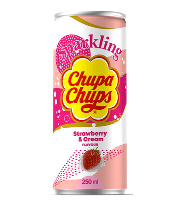 Chupa Chups Sparkling Strawberry Cream 250ml (Korea)