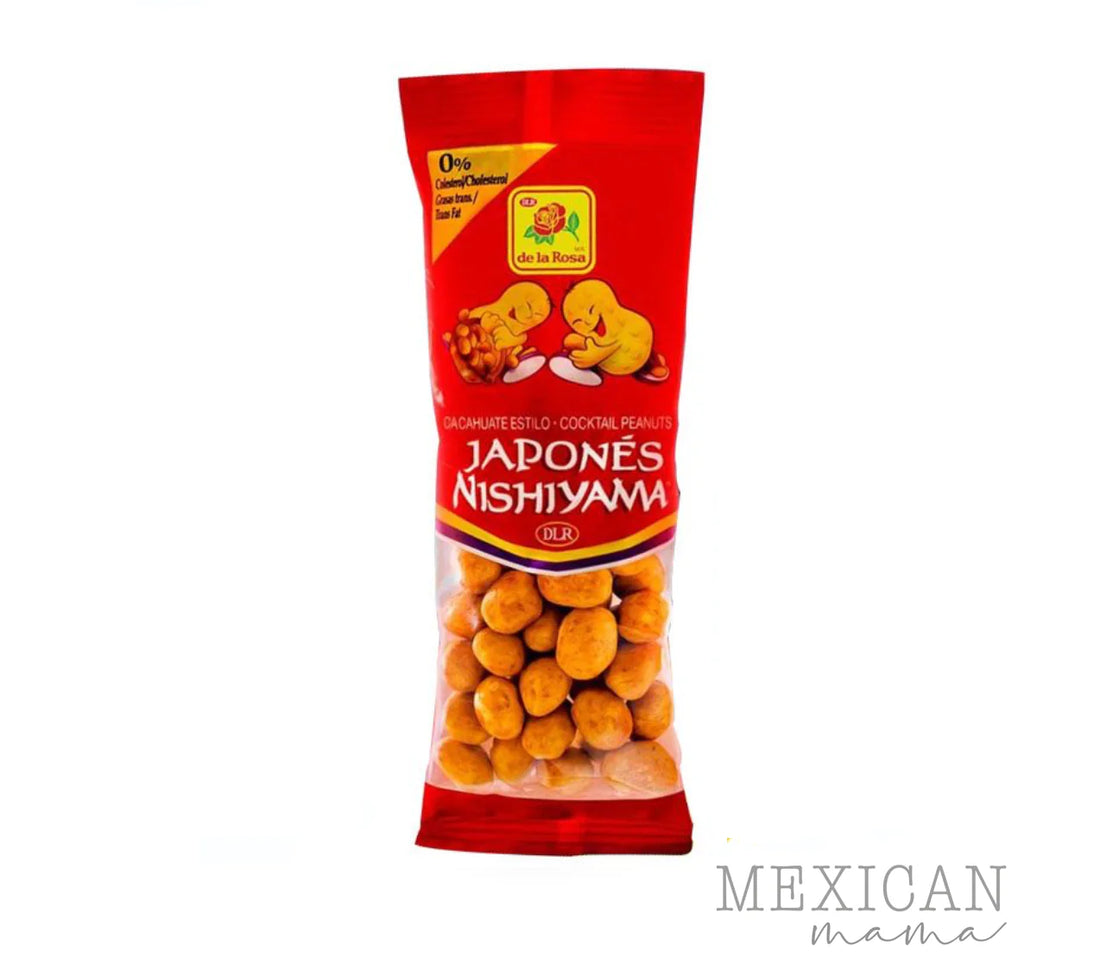 De La Rosa Japanese Nishiyama Peanuts 14pck x 42g Mexico