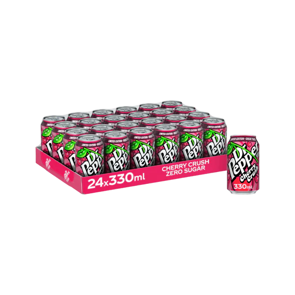 Dr. Pepper Cherry Crush Zero 330ml (UK)