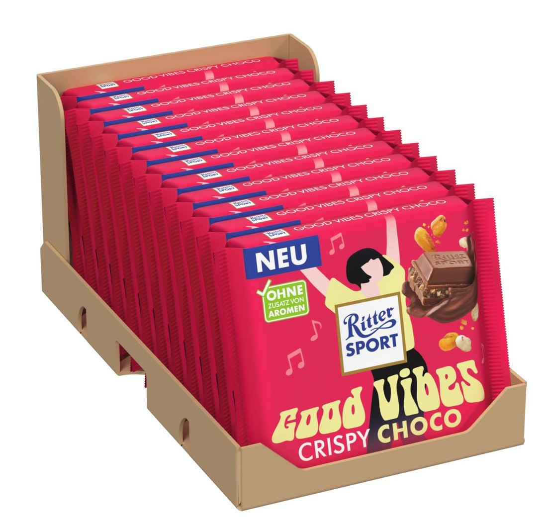 Ritter Sport Good Vibes Crispy Choco 100g (Germany)