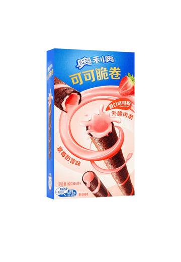 Oreo Wafer Rolls Strawberry (China)