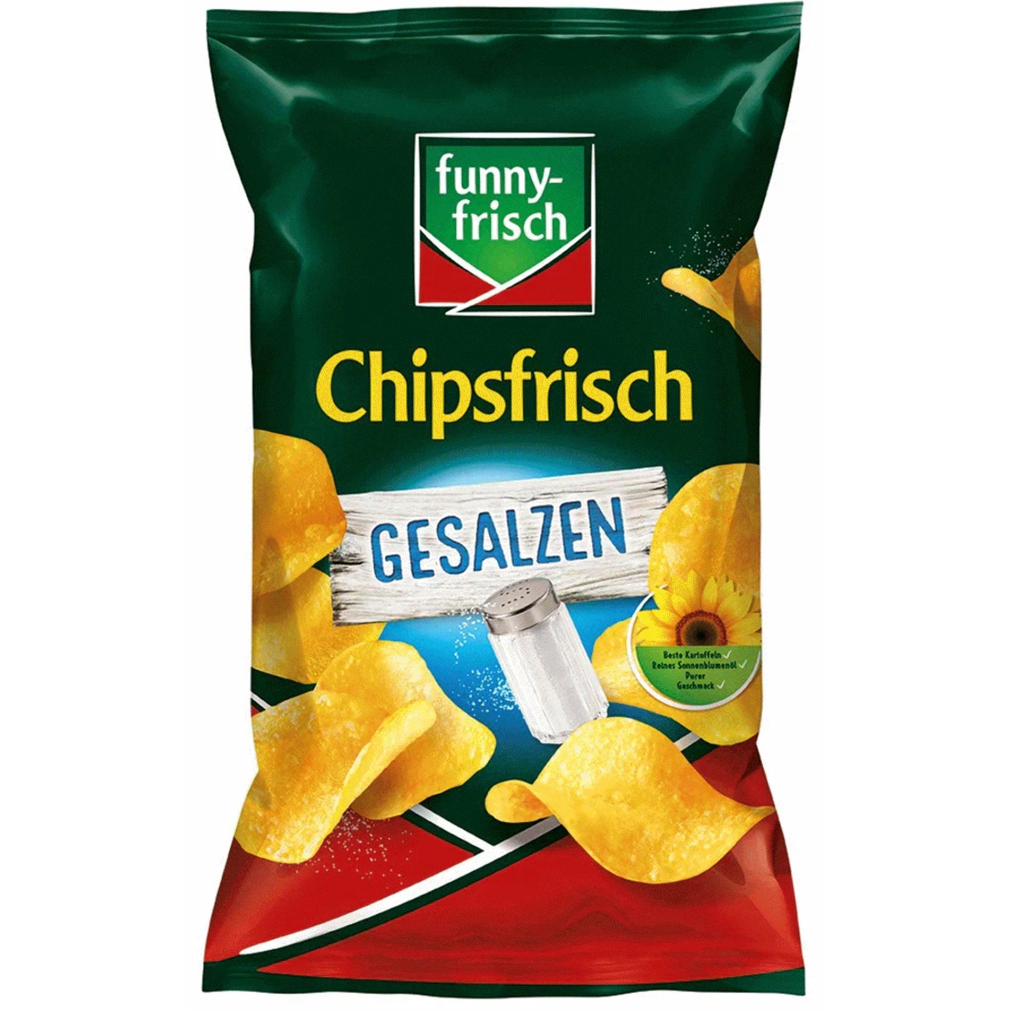 Funny Frisch Chips Gesalzen 150g (Germany)