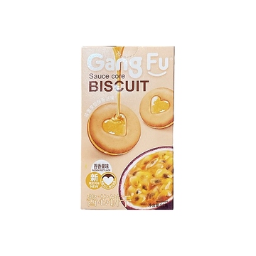 Gangfu Sauce Core Passionfruit Flavor Biscuit 55g (China)