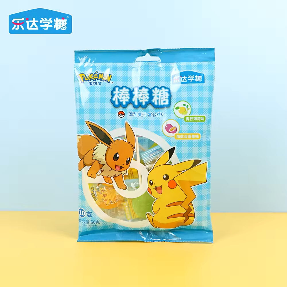 Leda-Pokemon Flat Lollipop Bag 60g (China)